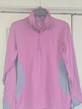 Title Nine Purple And Gray Pullover